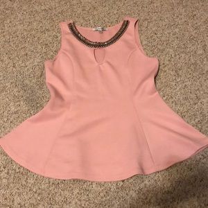 pink blouse